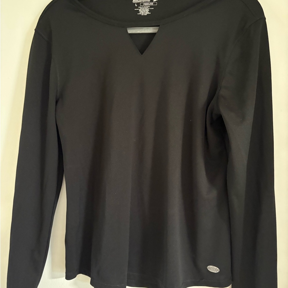 Reel Legends Black Long Sleeve Tee